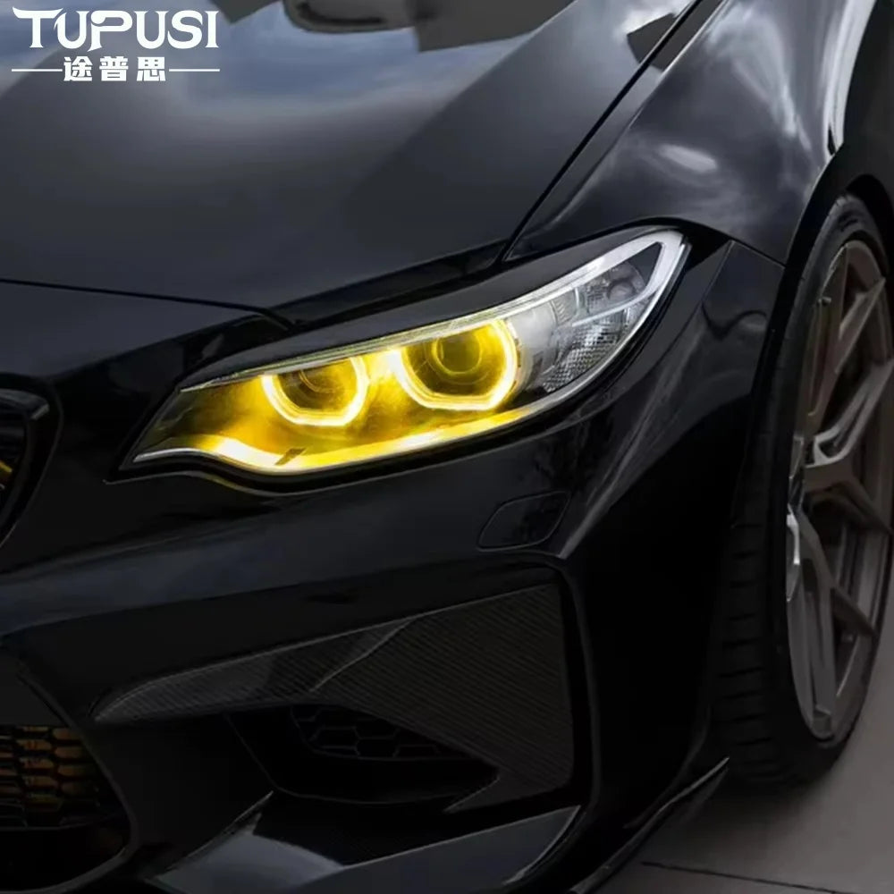 Angel Eyes DRL Driving Lights for BMW F22 F23 220i M2 F87 Headlight Daylight LED Daytime Running Light for