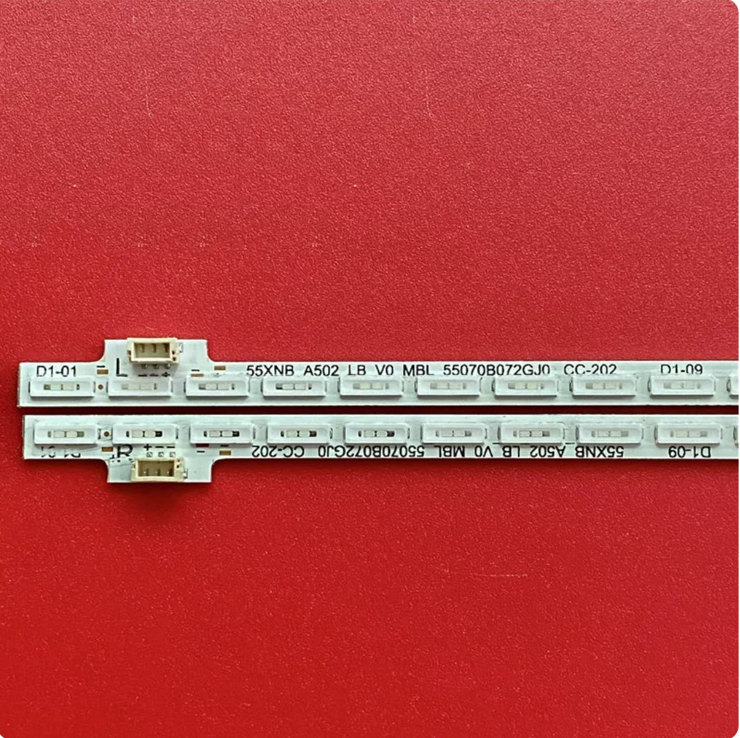 LED Backlight Strip for 2pcs LED backlight strip for 55PUF6850/T3 XNB-A502-LB-V0 MBL-55070B072GJ0