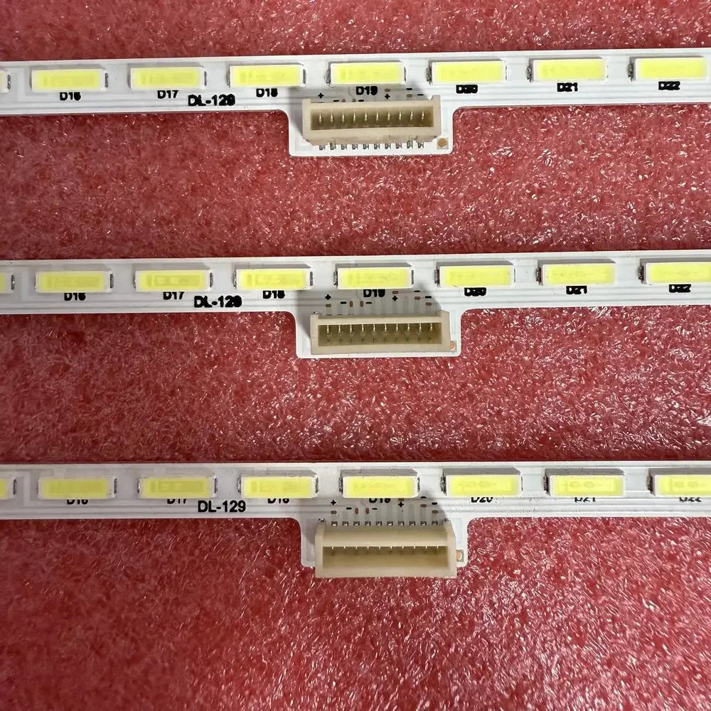 LED Strip(3)For Sony XBR-75X850D KD-75XD8505 KD-75X8500D 73.75S08.D02-3-DX1 16801D LB_7020 60 LED D75QF58B