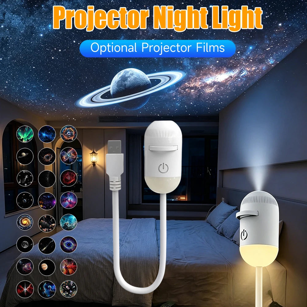 Usb Mini Galaxy Star Projector Star With Multi Projection Fi