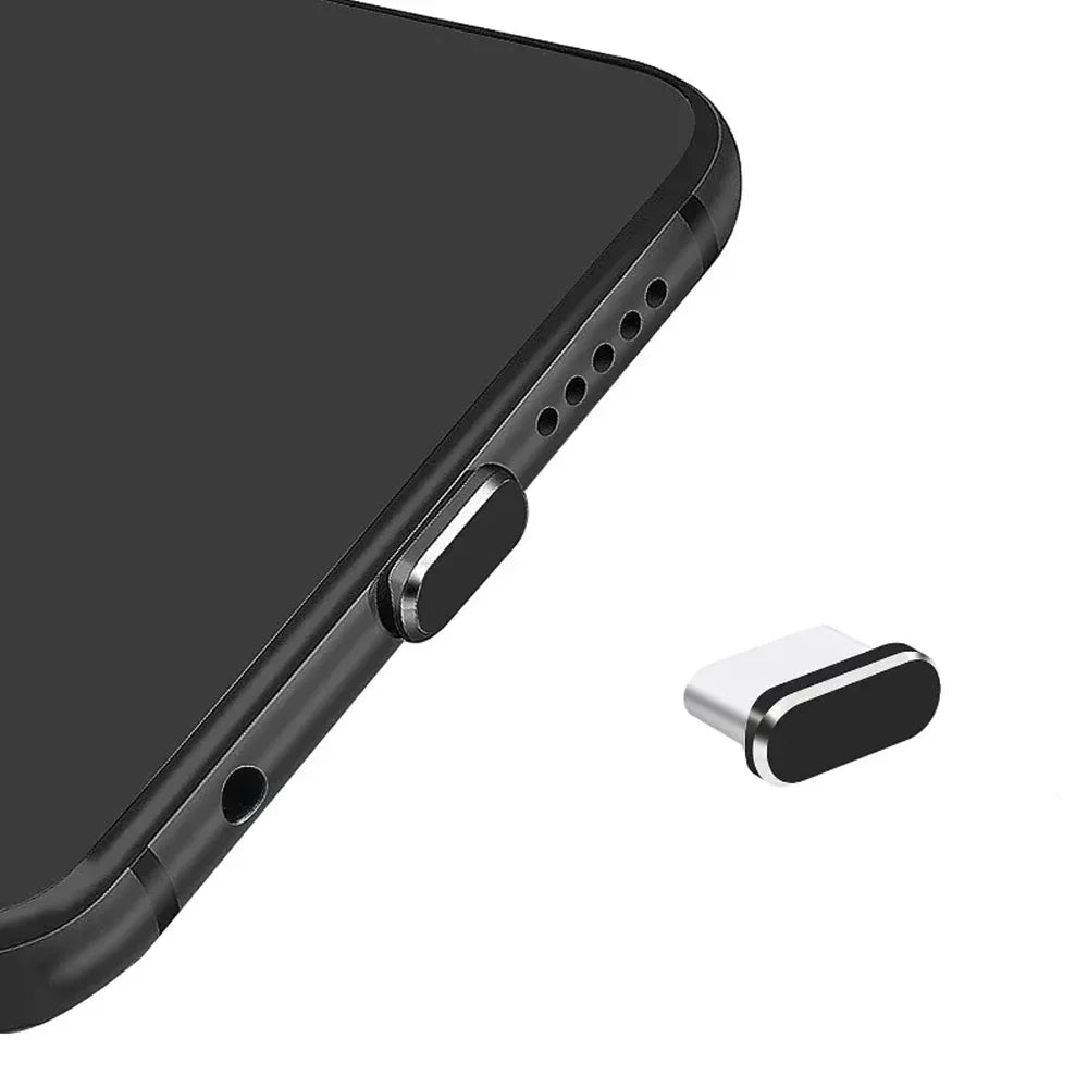4Pcs USB C Dust Plug With Cleaning Brush Anti Dust USB-C Plu