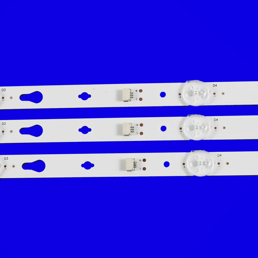 LED Backlight Strip for 3PCS LED Backlight for 43" Kioto Ssm431291 JVC Si43fs Si43us Si43f16 Daewoo