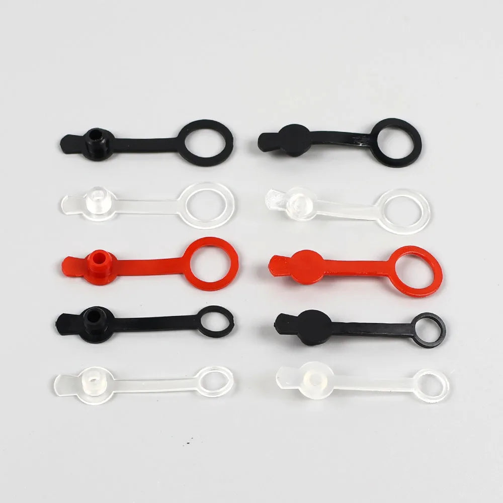 2/5/10Pcs DC Power Waterproof Cap 5.5 2.1mm 5.5 2.5mm Jack F