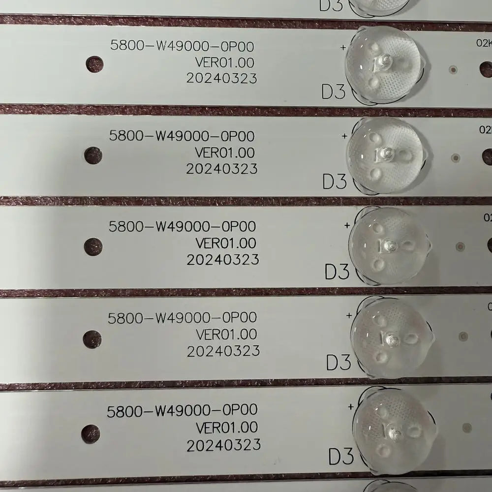 LED Strip 5LED For 5800-W49000-DP10 DP00 49E361S 49E350E 49E3500 49X5 49D9 49E6000 49E6080 49E5ERS