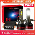 DUALVISION 2800W 6000000LM PLUS H7 H11 H1 H4 Led Headlight B