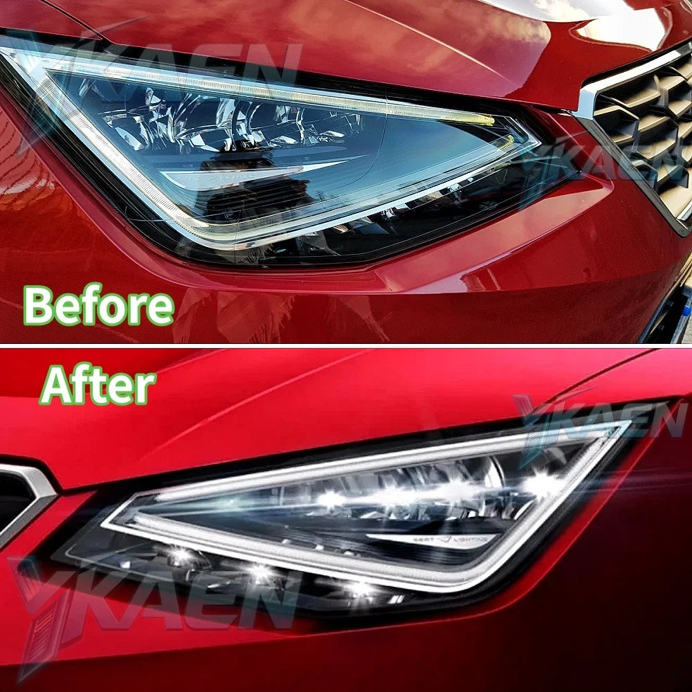 LED Headlight Daytime Running Light Turn Signal Module White DRL Boards for Seat