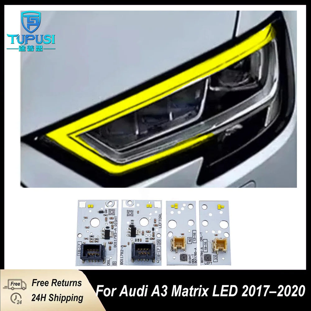 DRL Boards For Audi A3 RS3 S3 Matrix LED Daytime Running Lights 8V0998473A 8V0998474A turning light for Audi