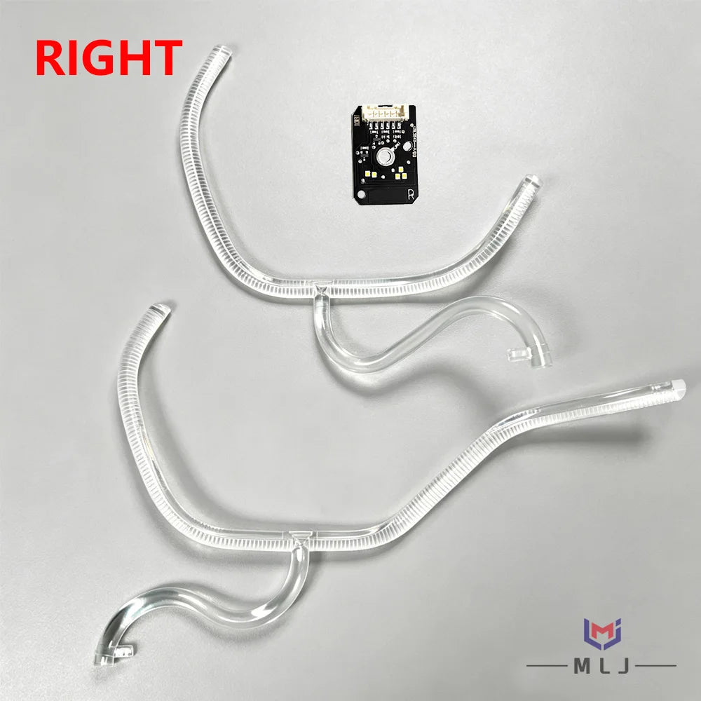 DRL Light Guide Strip Tube Angel Eye Chip Board Headlight Replacement Accessories For BMW 5 Series G30 G38