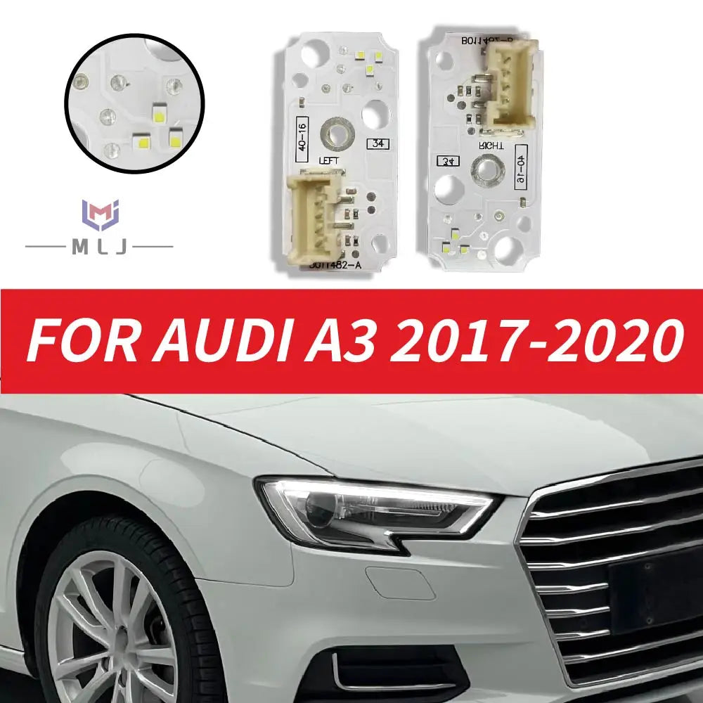 Angel Eye Headlight DRL Board Light Source Chips For Audi A3 2017-2020 Daytime Running Light Module