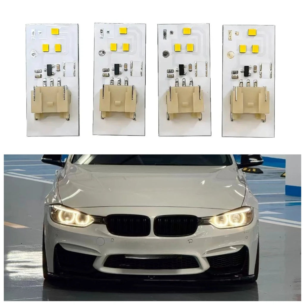 DRL Board For BMW 3 Series F30 F31 F34 320i 2012-2015 Daytime Running Light White Yellow Chip 63117398766 Car