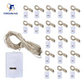 20PCS Mini LED String Lights 2m 20LED Waterproof Fairy Light