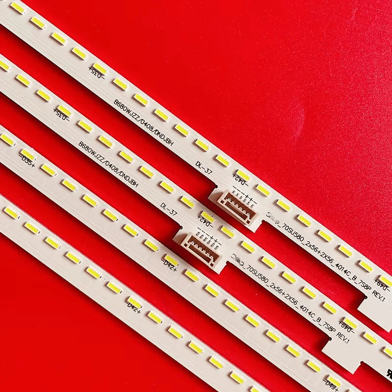 LED Backlight Strip for LC-70UI9362K LC-70UI9362E 4T-C70AMSA C70AMZA 70SU580-2X56-2X56-4014 STG700A1656LED