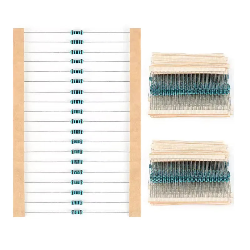 Metal Film 1 4W Film Resistor 300 600Pcs 4W Metal 10R 1M Res