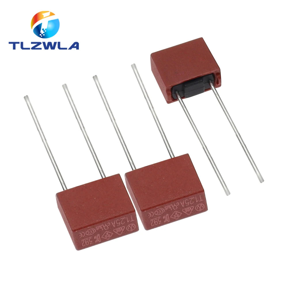 10PCS Fuse 2A 1A 3.15A 4A 5A 6.3A 250V 392 Square Plastic Fu