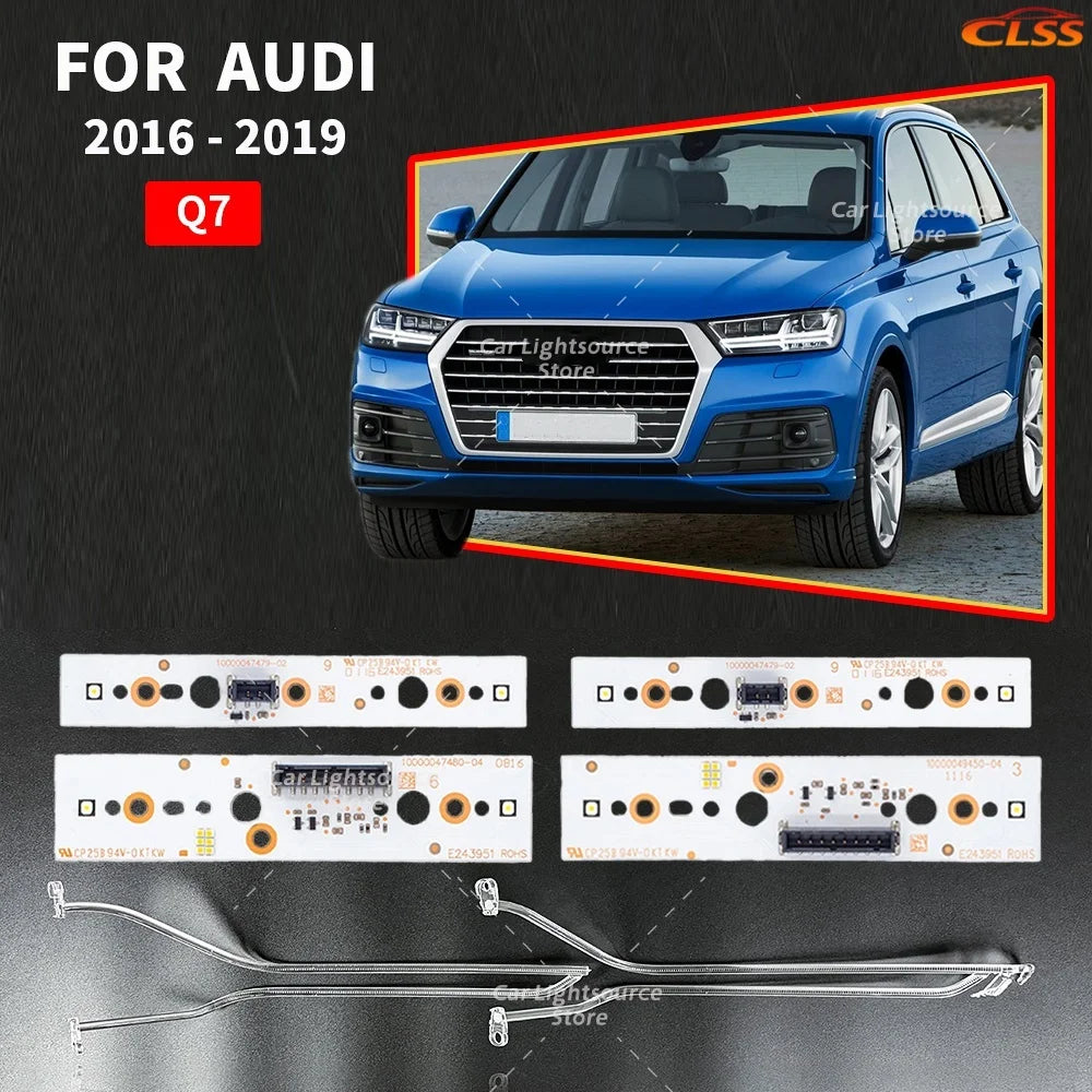 Headlight Daytime Running Lights Light Guide Plate DRL Chip Circuit Board Lightsource Light Tube Guide For