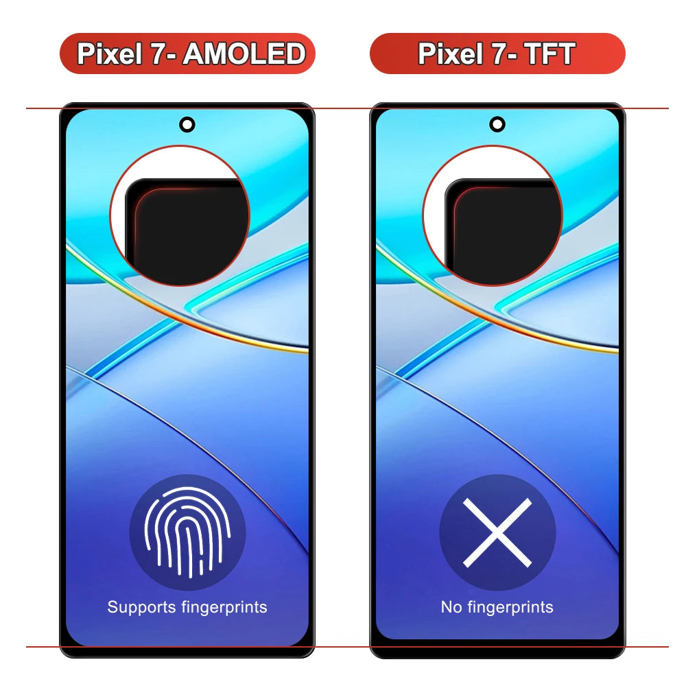 TFT for Google Pixel 7 GVU6C GQML3 GO3Z5 LCD Display Touch S