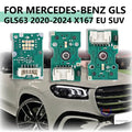 Headlight Replacement White DRL LED Daytime Running Light Turn Signal Chip Board for Mercedes GLS63 X167 GLS