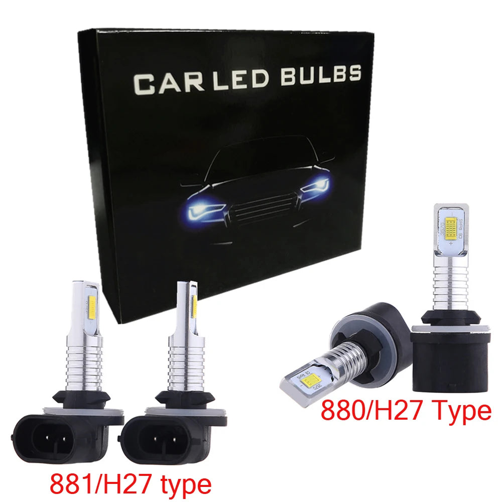2Pcs New CSP 9005 HB3 9006 HB4H11 H8 H4 H7 H1 PSX24W H16 H3 