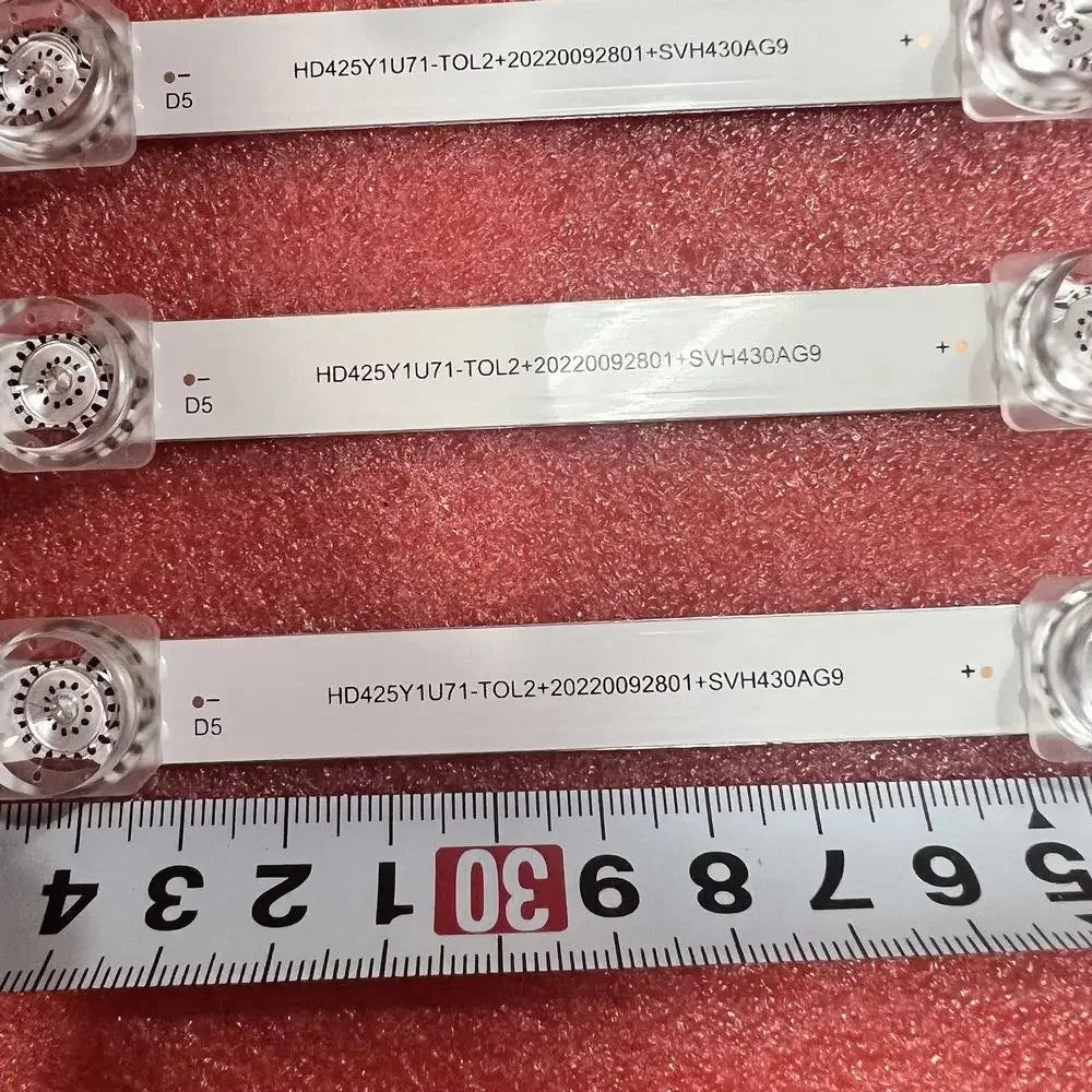 LED Strip For Hisense 43A60GV 43R7G5 43A6GX3 43R6E4 43A6G 43