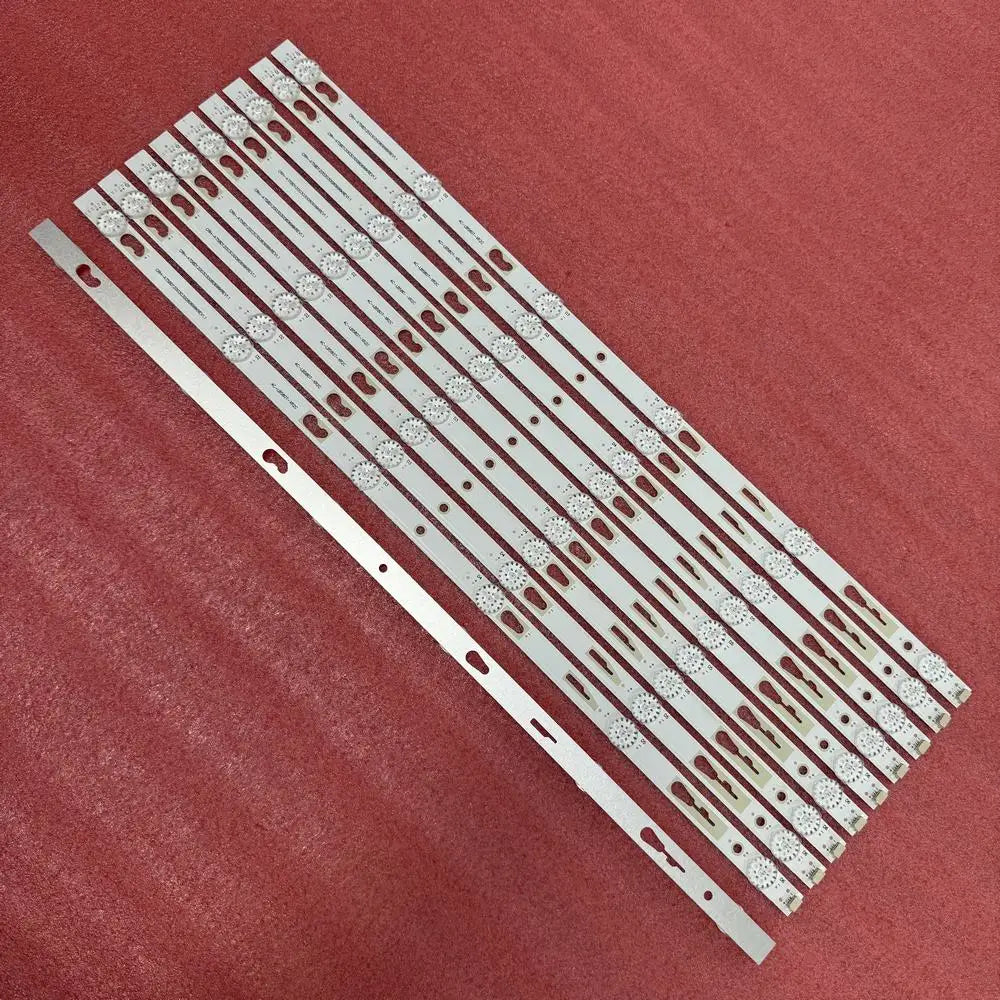 LED strip(10) for MGA5800 Mgub58 Polaroid Ple-58s09uhd Atvio Atv58uhdr Atv-58uhdr Hkpro Hkp58uhd7