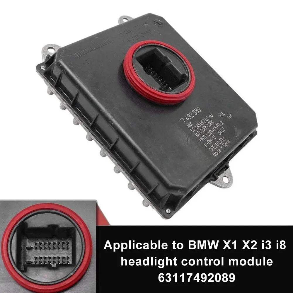 Headlight LED DRL Ballast Computer Module Angel Eye OE 63117429121 63117429896 Car Accessories for BMW F48