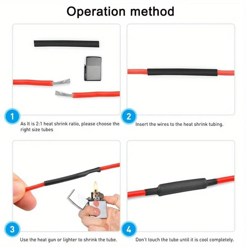 Heat Shrink Tubing Thermoresistant Tube Heat Shrink Wrapping