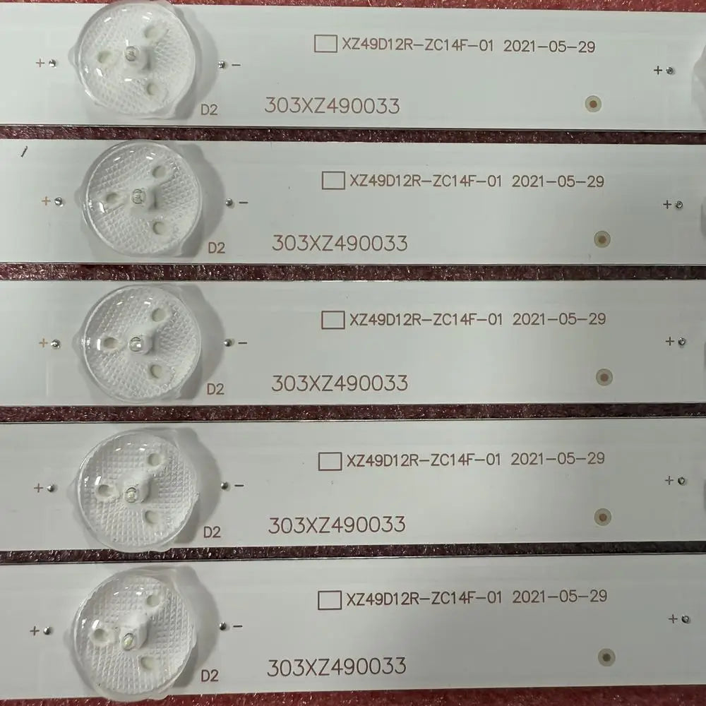LED Strip for Schaublorenz LD49-D15FHB XZ49D12L XZ49D12R-ZC14F-01 ZC21F-01 - Replacement TV Backlight Strip