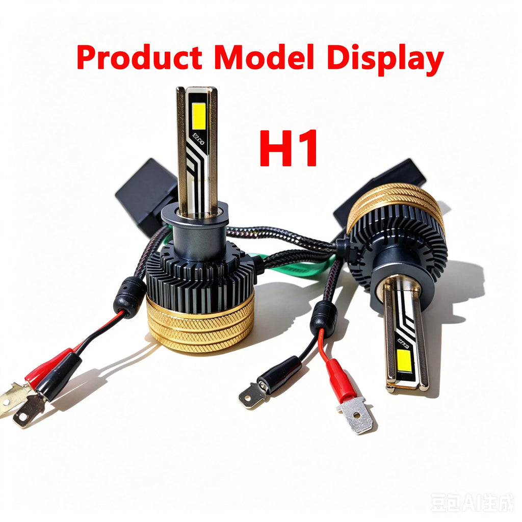 H7 H4 LED Headlight H8 H1 H11 9005 9006 9012 300W 50000LM LED Light Bulbs for Car Headlight Canbus With Turbo Lamps 12V 6000K