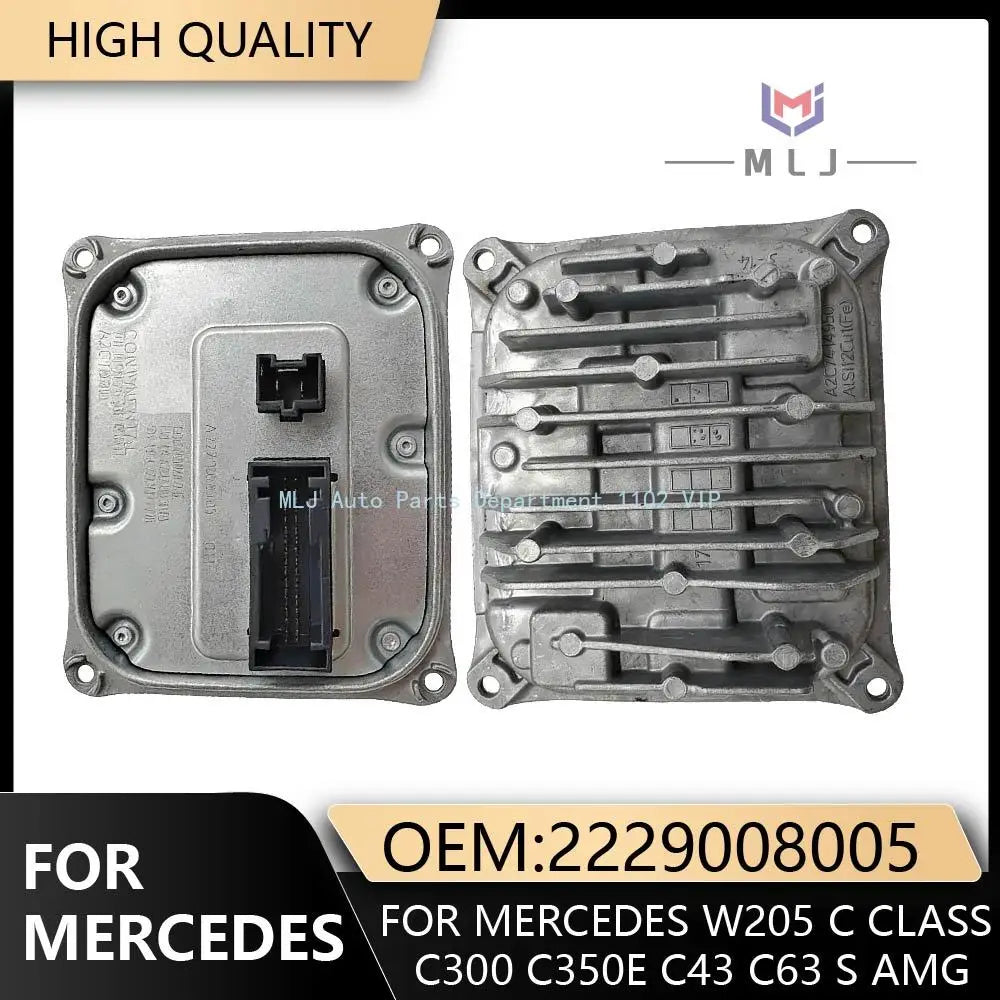 LED Headlight Control Module 2229008005 For Mercedes W205 C Class C300 C350e C43 C63 S AMG Replacement Parts