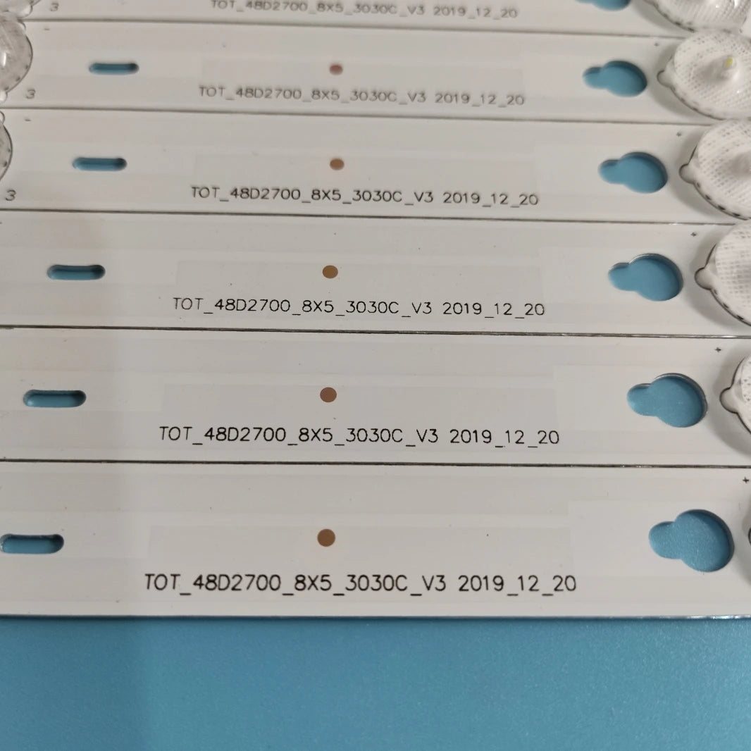 LED Backlight Strip for5 Lamp For Thomson 48FA3203 48FA5423 B48A838U B48A538U T0T-48D2700-8X5-3030C-V3