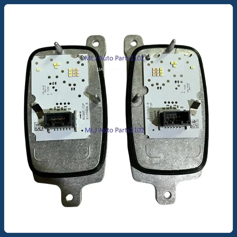 LED Headlight angel Eyes daytime turn signal control unit module B105443 444 for Renault