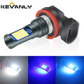 2 PCs Daul Color H7 H11 Led Fog Light 9005 HB4 3030 LED 24Sm