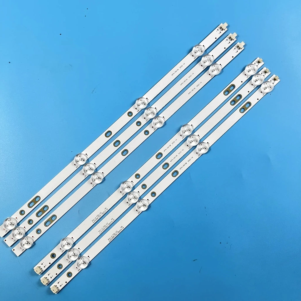 LED Backlight Strip for Kit 3pcs 8LED LED backlight strip For DEXP F43D7000 F43D7000K JL.D43081330-083CS-M
