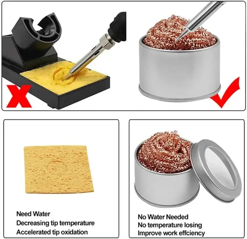 Metal Wire With Stand Set Welding Desoldering Soldering Sold