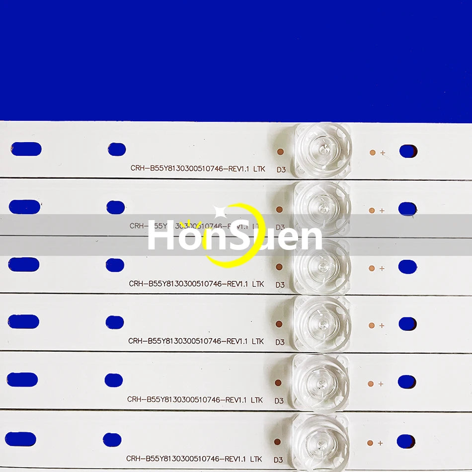 LED Backlight Strip for V552015 Tv5519ks Version kit 10pcs 5leds - Replacement TV Backlight Strip