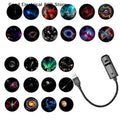 Romantic Rotatable Galaxy Star Projector Portable USB 24 LED