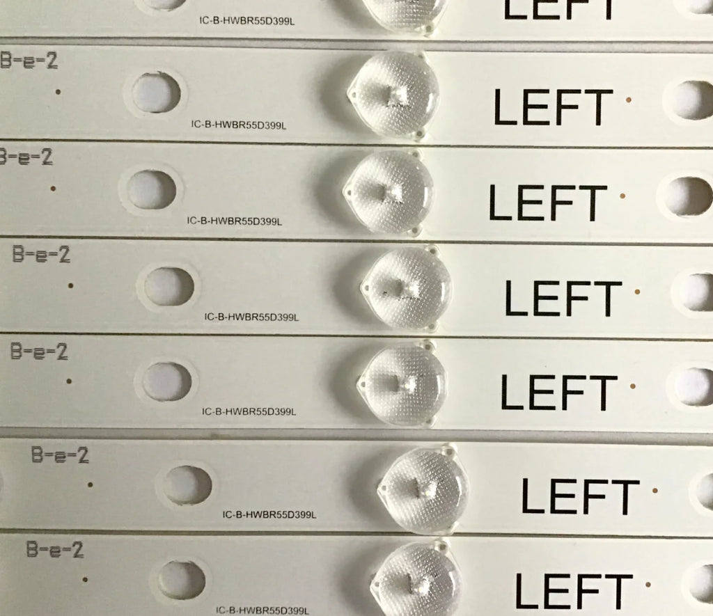 LED Backlight Strip for TV TC-55AS680U Bar Strips IC-B-HWBR55D399L IC-B-HWBR55D399R 75.P3A02G001 75.P3A01G001