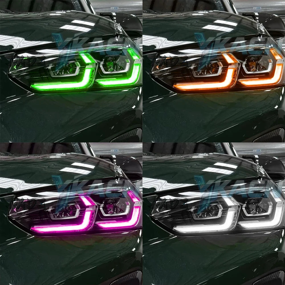Angel Eye DRL LED Chips Boards For BMW X3 G01 X3M F97 X4 G02 X4M F98 LCI 2022-2024 Headlight Daytime Running