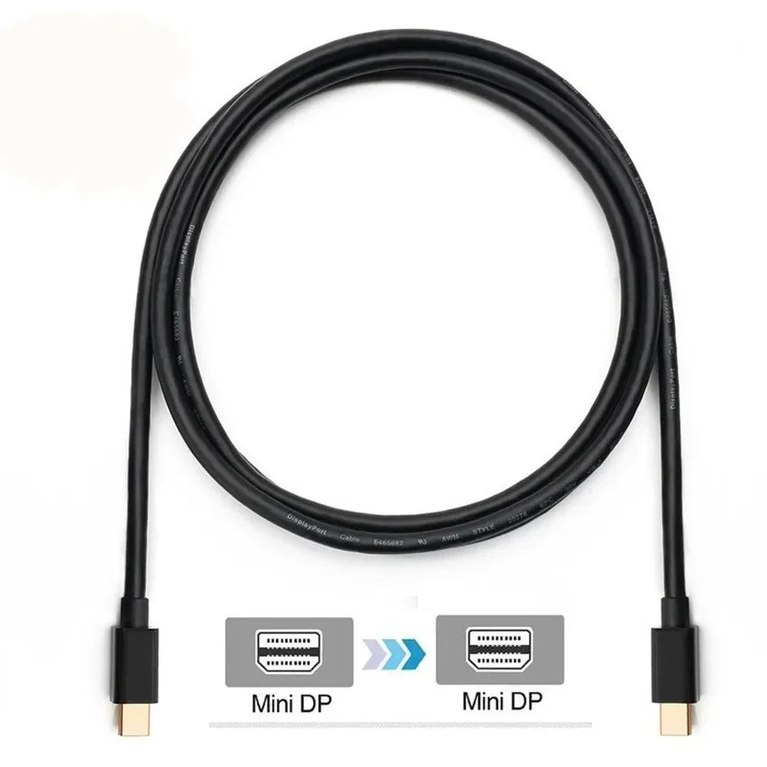 4K/1080p Mini Displayport (Thunderbolt 2 Compatible) Male to