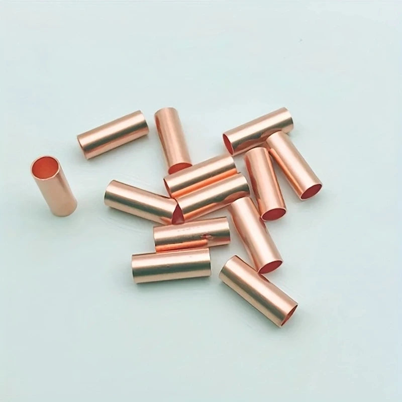 100Pcs Copper Ring Terminal Wire Crimp Connector Bare Cable 