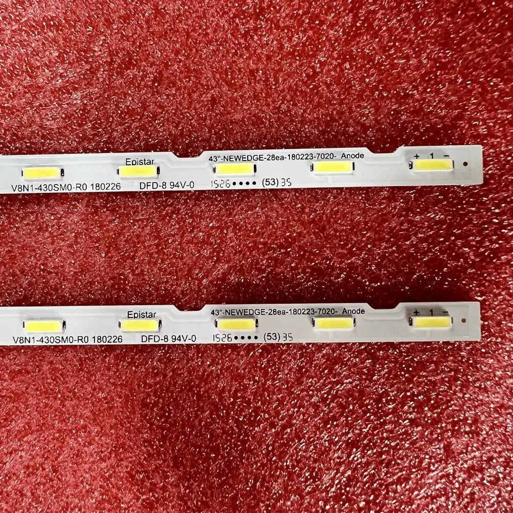 LED Strip for UE43NU7199 UE43NU7199U UE43NU7195U UE43NU7192U