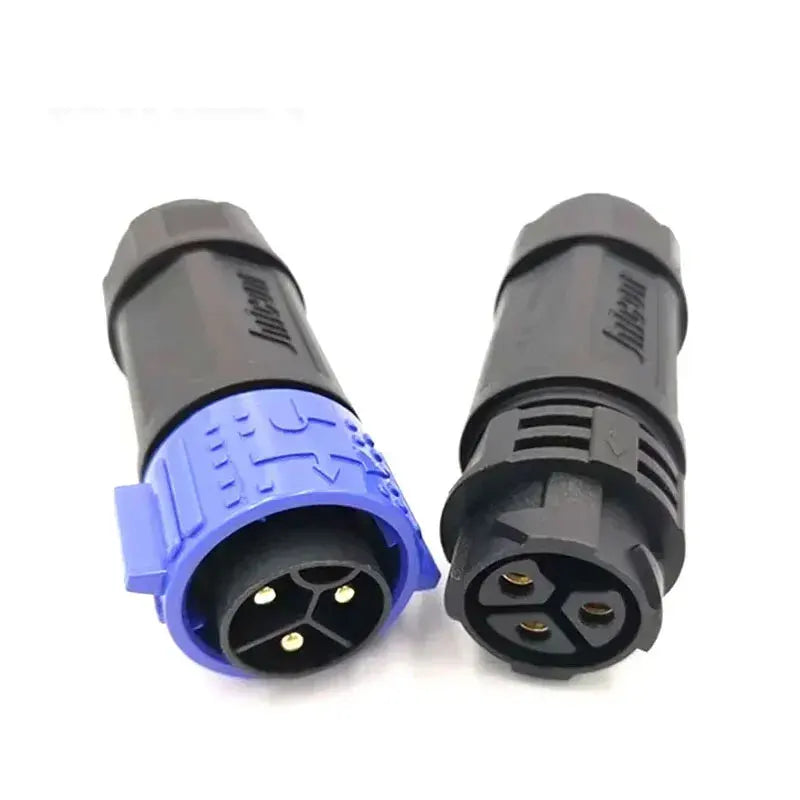 IP67 M25 Connector 2 3 Pin 50A Male Female Connectors 6-18mm
