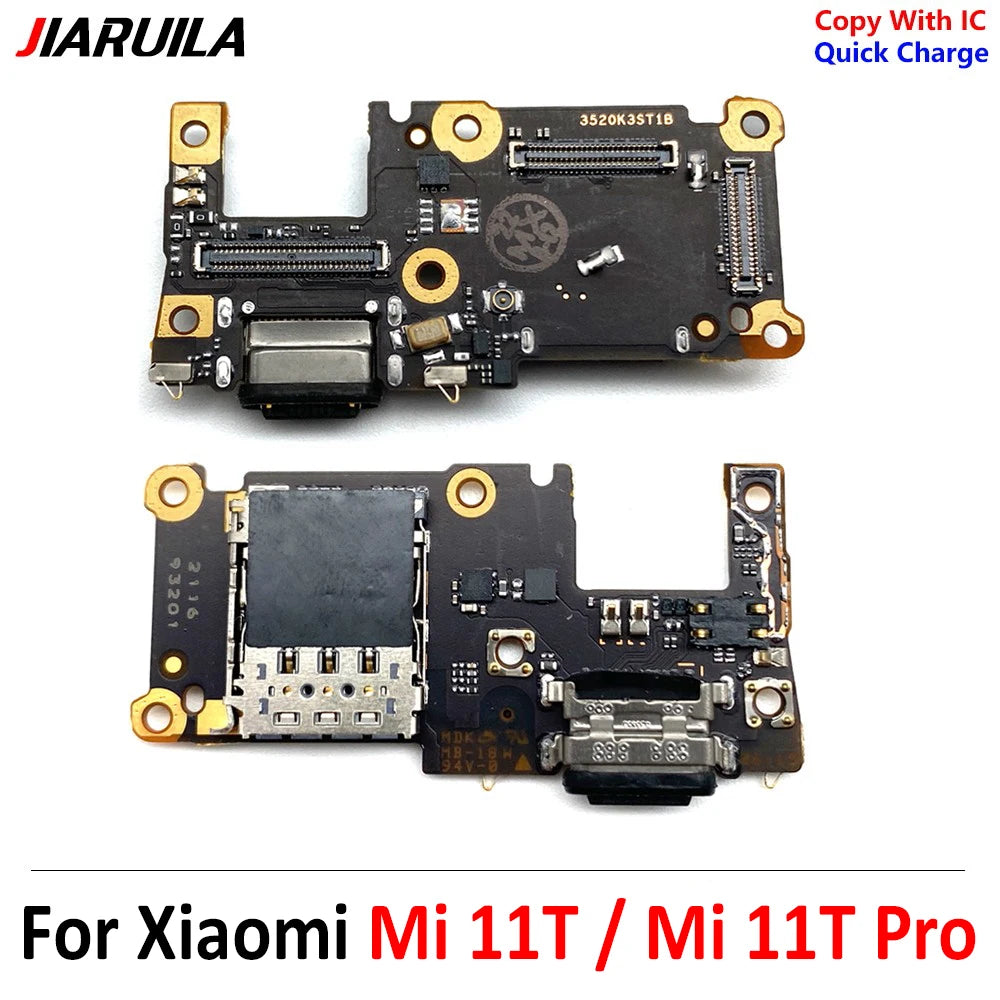 New Usb Charging Port Board Flex Cable Connector Main Motherboard Parts Ribbon for Xiaomi Mi 9T 10T 11T 12T 13T Pro