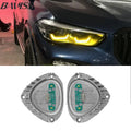 LED Headlight Yellow Red Blue DRL For BMW X5 G05 X6 G06 2019-2021 25dX 40i M50iX SUV Daytime Running Light