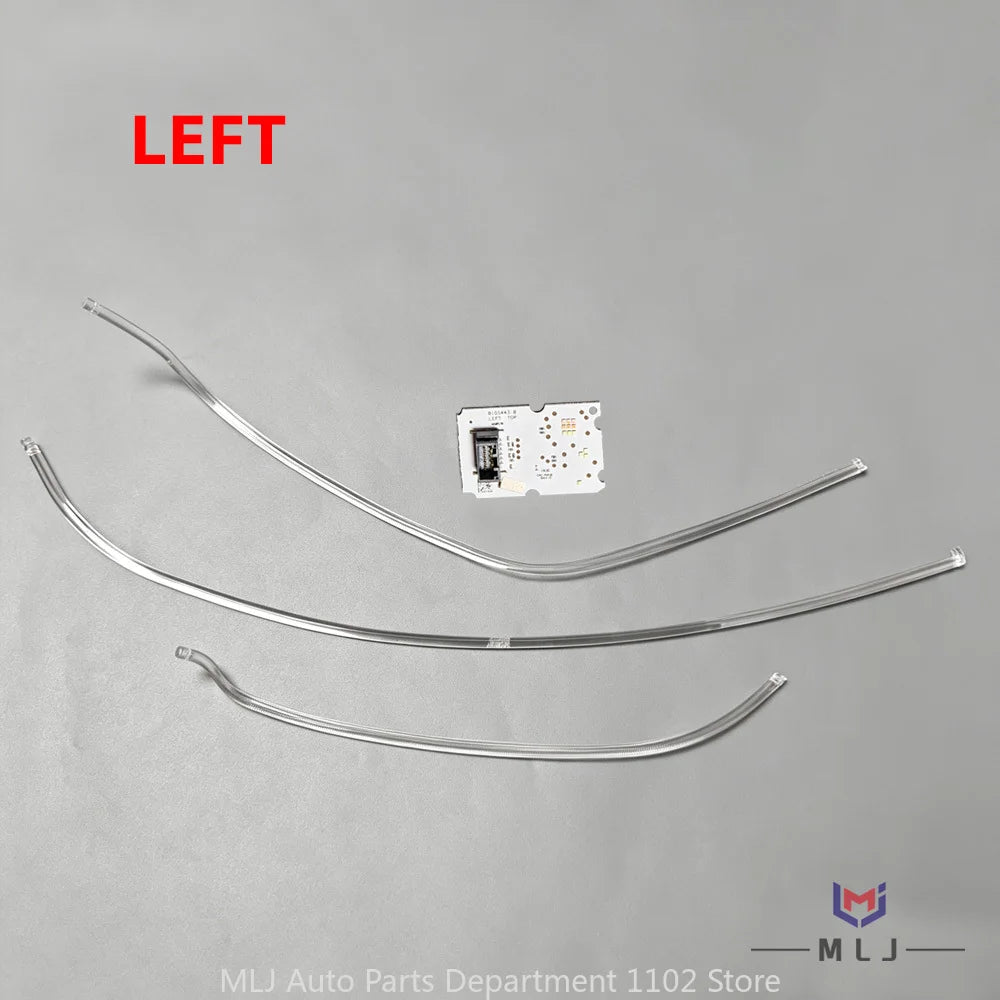 DRL Light Guide Strip Light Tube Bar White DRL Chip Angel EYe Board for Renault 2018-2020
