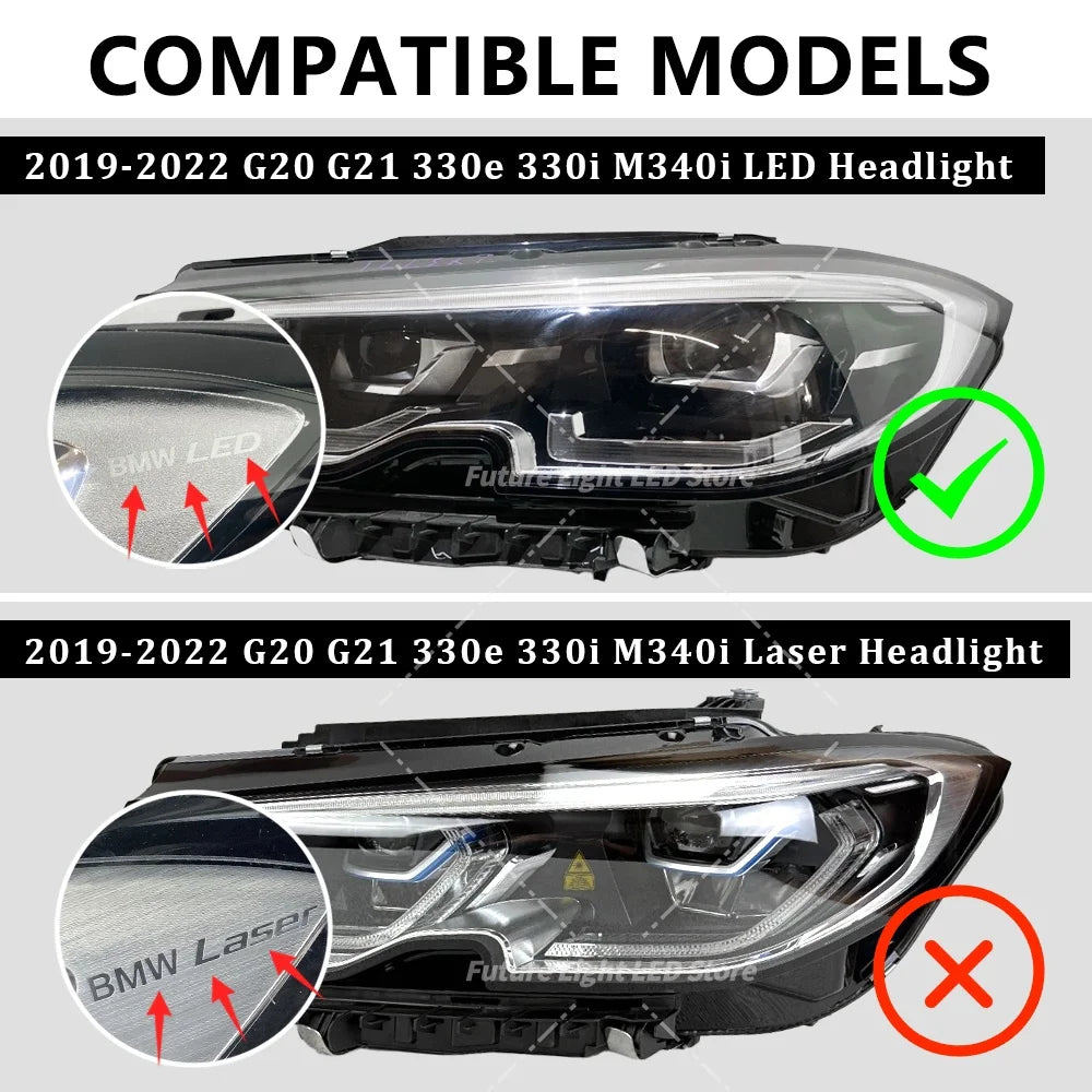 DRL Boards For BMW G20 G21 330i 320i M340i M340iX 2019-2022 LED Headlight Daytime Running Lights Module
