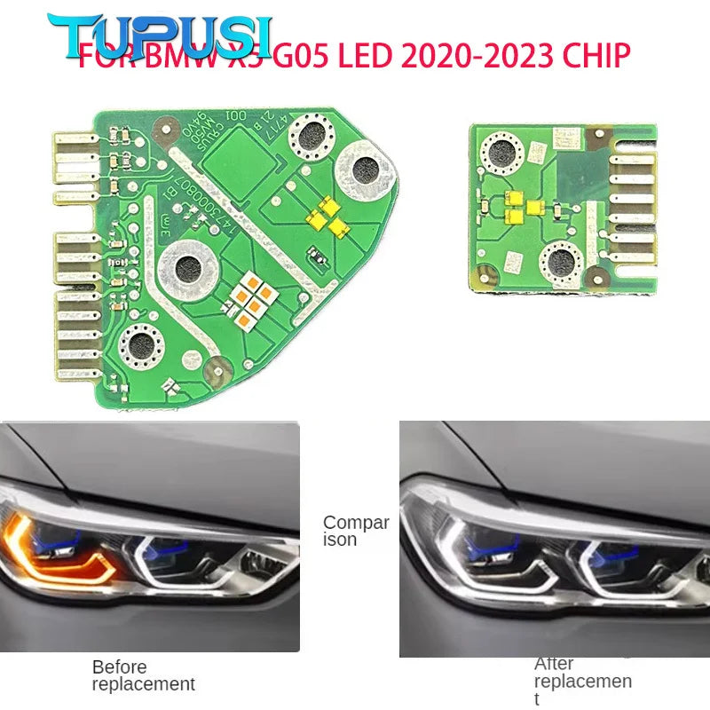 DRL LED Board for BMW X5 G05 LED 2020-2023 Car Headlights DRL Chip Ballast Chip Circuit Board Light Source