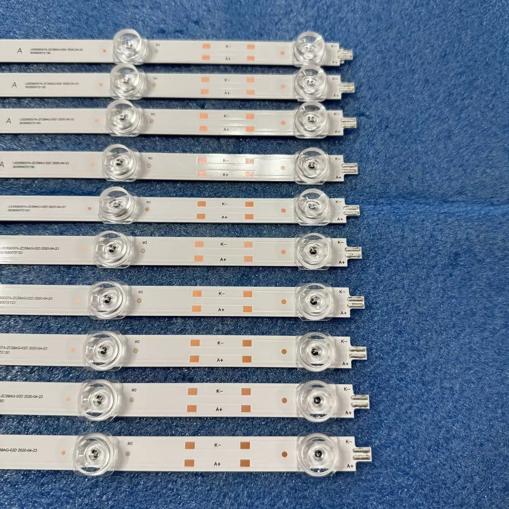 LED Backlight Strip for Sharp 55EQ6 ST5461D18-2TV LED55D07A-ZC59AG-02D 5500M009 - Replacement TV Backlight