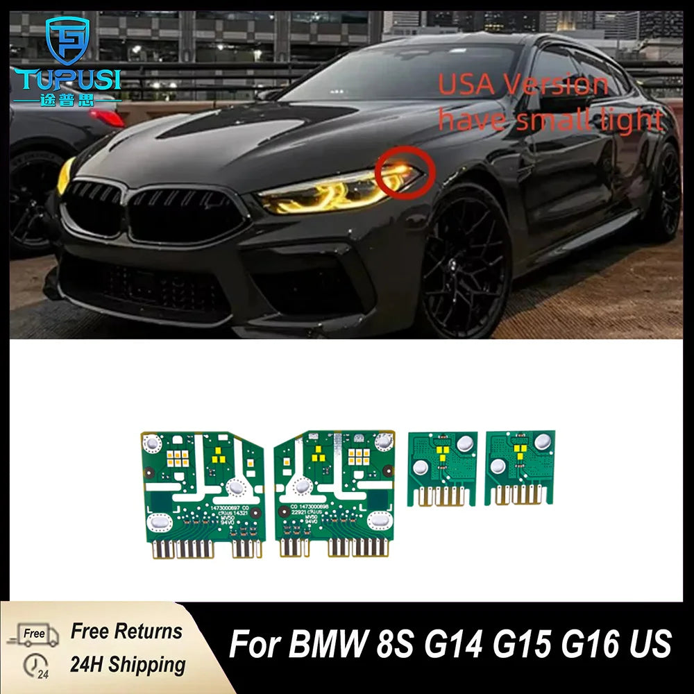 Angel Eye DRL LED Boards For BMW 8 series F91 F92 F93 M8 G14 G15 G16 Daytime Running Lights 63119498647 for