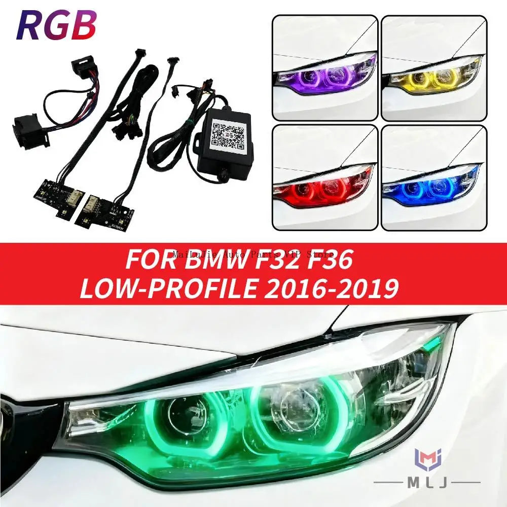 angel eye RGB wiring harness headlight wiring harness assembly for BMW F36 F32 2016-2019